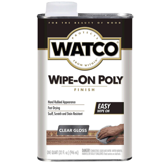 Rust-Oleum WATCO Wipe-On Polyurethane Finish - 946 ml