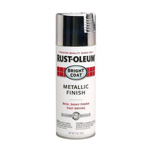 Load image into Gallery viewer, Rust-Oleum Stops Rust Bright Coat Metallic Spray Paint - Gloss Chrome- 312 Grams
