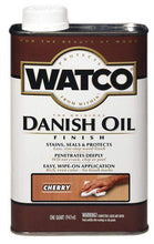 Load image into Gallery viewer, Rust-Oleum Watco Danish Oil Stains, Seals and Protect Wood In One Step - Cherry - 946 Ml
