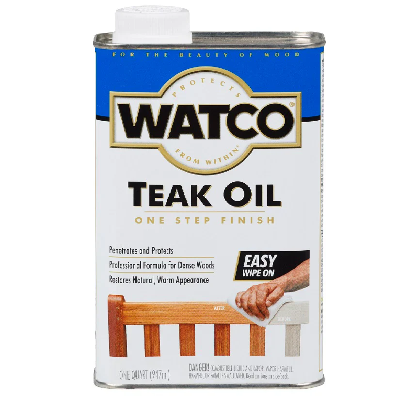 How to Apply WATCO Teak Oil