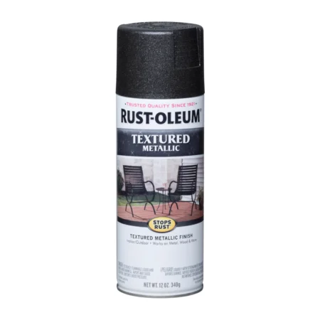 Textured Metallic Spray Paint