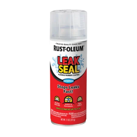 LeakSeal Flexible Rubber Waterproof Coating Spray Paint