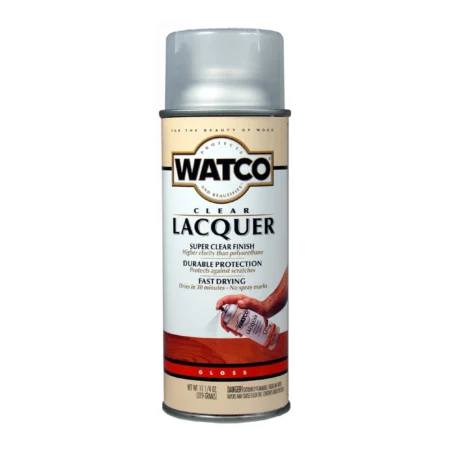 Lacquer Clear Wood Finish